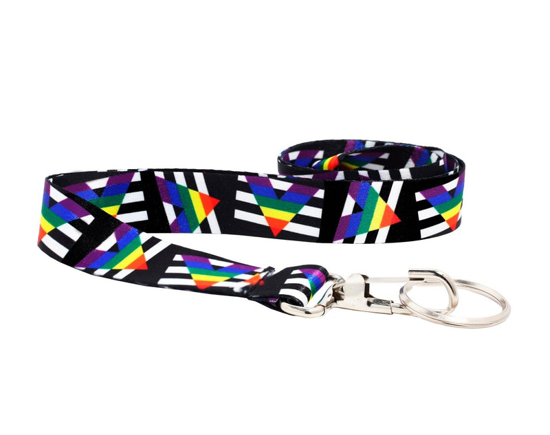 Ally Straight Flag Lanyards - Fundraising For A Cause