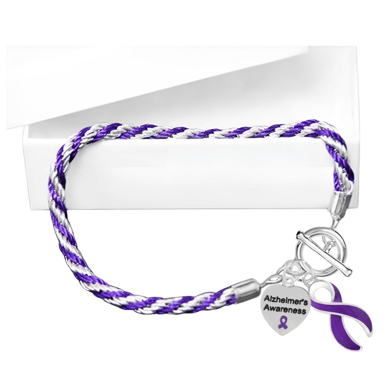 Amazon.com: CYTING Alzheimer Awareness Bracelet You May not Remember but i  Will Never Forget Purple Ribbon Bracelet Mental Health Awareness Dementia  Jewelry (Alzheimer Awareness Bracelet-mom) : Everything Else