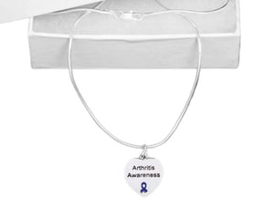 Arthritis Awareness Heart Necklaces - Fundraising For A Cause