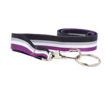 Load image into Gallery viewer, Asexual Flag Colored Lanyards - Fundraising For A Cause