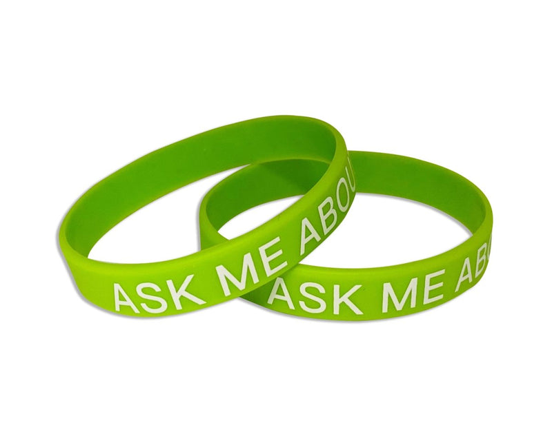 Ask Me My Pronouns Silicone Bracelets - Fundraising For A Cause
