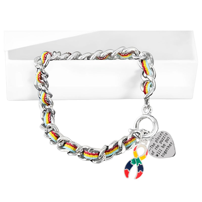 Autism Multiple Color Rope Bracelets - Fundraising For A Cause