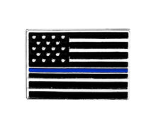 Load image into Gallery viewer, Blue Line Flag Pins - Fundraising For A Cause