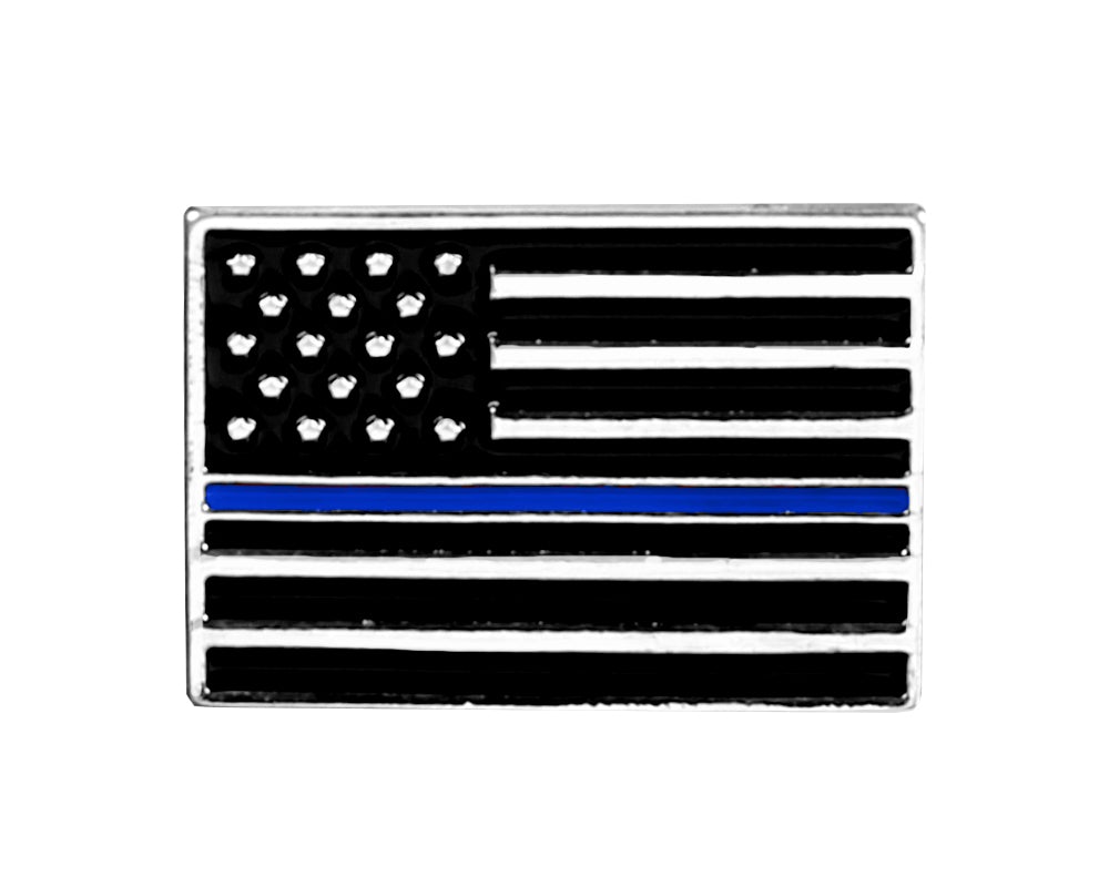 Blue Line Flag Pins - Fundraising For A Cause