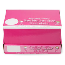 Load image into Gallery viewer, Boobie Buddies Breast Cancer Awareness Bracelet Counter Display (12 Cards) - Fundraising For A Cause