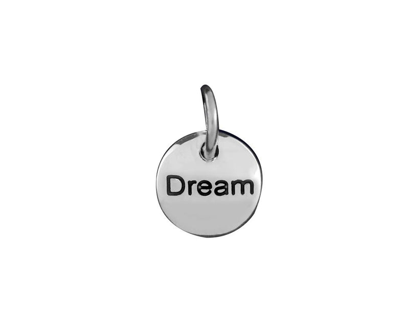 Silver Dream Circle Charms - Fundraising For A Cause