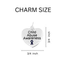 Child Abuse Awareness Heart Necklaces - Fundraising For A Cause