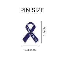 Load image into Gallery viewer, Child Abuse Awareness Ribbon Pins - Fundraising For A Cause