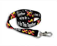 Load image into Gallery viewer, Coronavirus (COVID-19) We&#39;re In This Together Lanyard/Badge Holders - Fundraising For A Cause