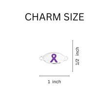 Load image into Gallery viewer, Cystic Fibrosis Ribbon Stretch Bracelets - Fundraising For A Cause