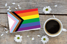 Load image into Gallery viewer, Daniel Quasar Pride Flag Note Cards (12 Cards/Pack) - Fundraising For A Cause