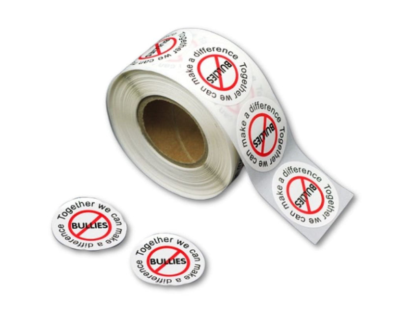 Difference No Bullies Stickers (250 per Roll) - Fundraising For A Cause