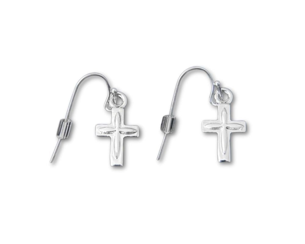 Double Cross Earrings - Fundraising For A Cause