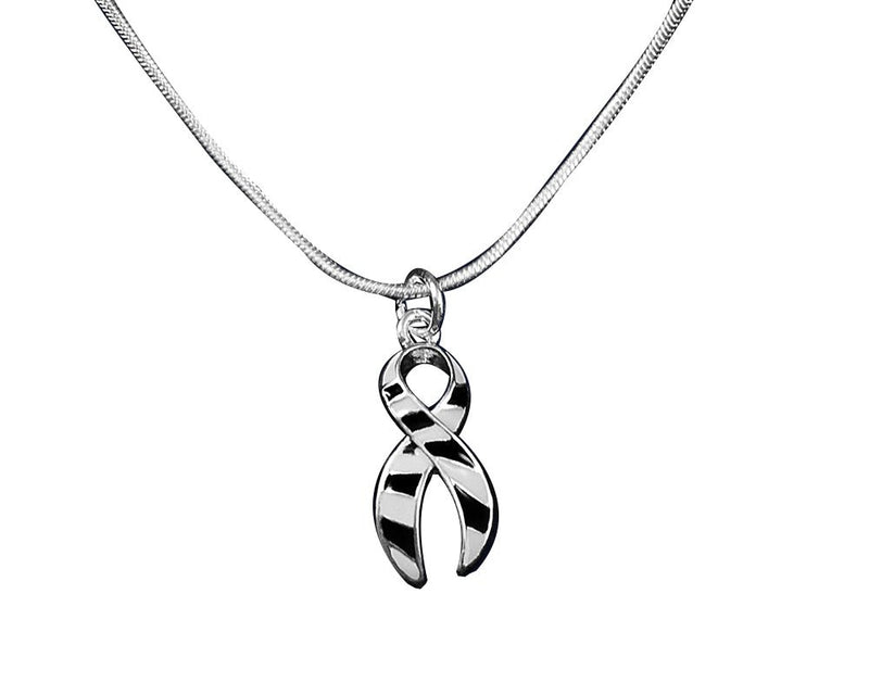 Ehlers Danlos (EDS, hEDS) Zebra Print Ribbon Necklaces - Fundraising For A Cause