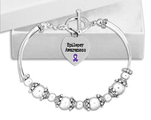 Load image into Gallery viewer, Epilepsy Awareness Partial Beaded Bracelets - Fundraising For A Cause