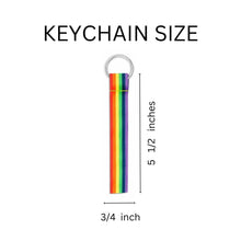 Load image into Gallery viewer, Gay Pride Lanyard Style Keychain Bundle (80 Pieces) - Fundraising For A Cause