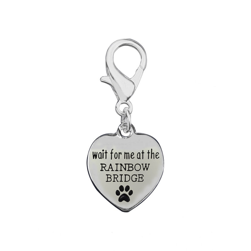 Wait For Me At The Rainbow Bridge Charms - Fundraising For A Cause