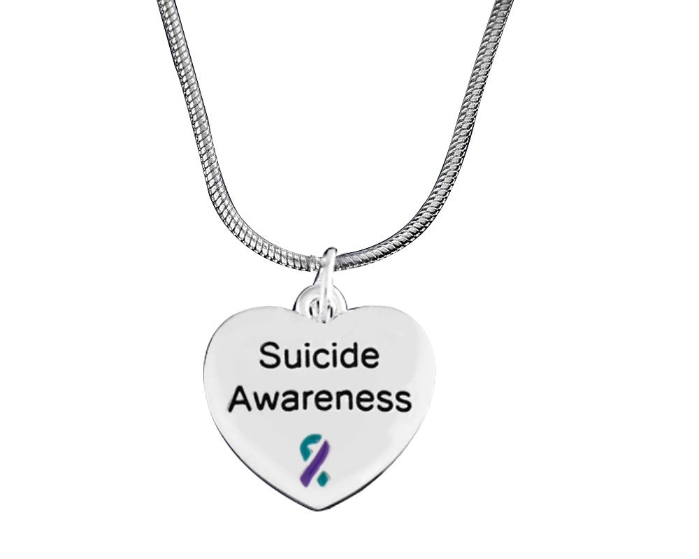 Heart Suicide Awareness Necklaces - Fundraising For A Cause