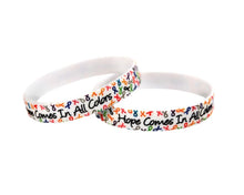 Load image into Gallery viewer, Hope Comes In All Colors Silicone Bracelets - Fundraising For A Cause