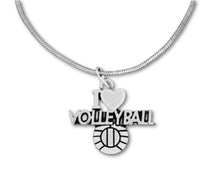 Load image into Gallery viewer, I Love Volleyball Necklaces - Fundraising For A Cause
