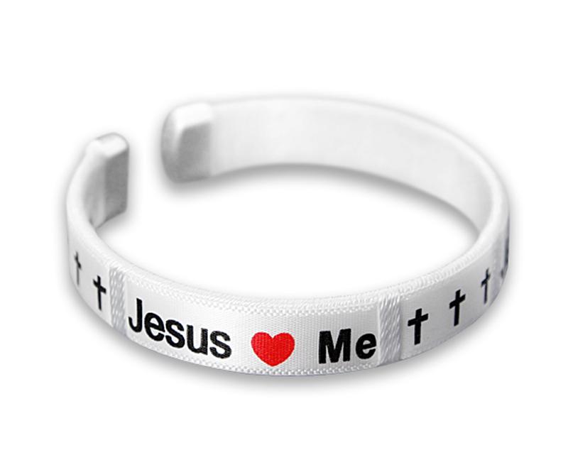 Jesus Loves Me Bangle Bracelet - Fundraising For A Cause