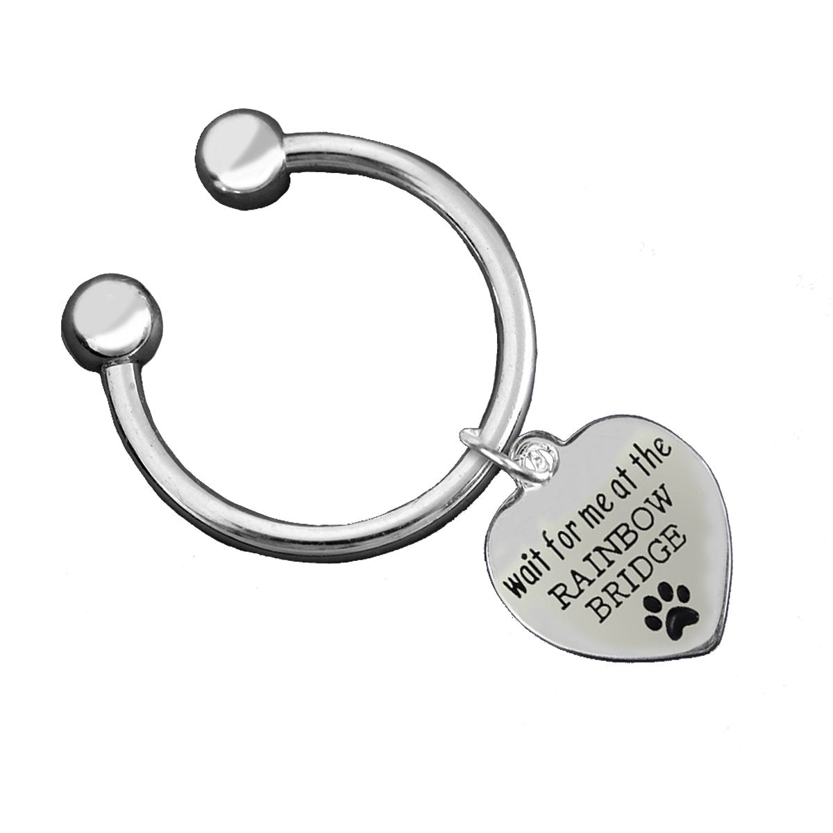 Wait For Me At The Rainbow Bridge Key Chains - Fundraising For A Cause