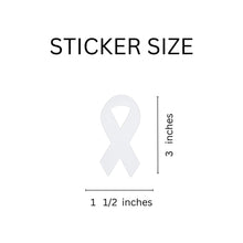 Load image into Gallery viewer, Large Bone Cancer Ribbon Stickers (250 per Roll) - Fundraising For A Cause