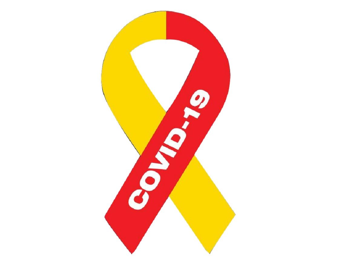 Large Coronavirus Disease COVID-19 Ribbon Magnets - Fundraising For A Cause