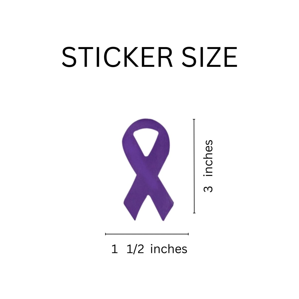 Domestic Violence Purple Ribbon Stickers, Domestic Violence Stickers ...