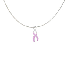 Load image into Gallery viewer, Large Lavender Ribbon Necklaces - Fundraising For A Cause