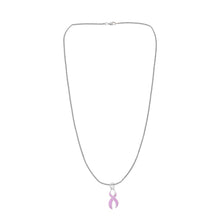 Load image into Gallery viewer, Large Lavender Ribbon Necklaces - Fundraising For A Cause