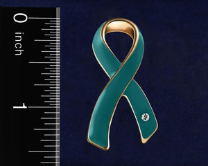 Large Ovarian Cancer Ribbon Pins - Fundraising For A Cause
