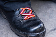 Load image into Gallery viewer, Lesbian Sunset Flag Shoelaces - Fundraising For A Cause