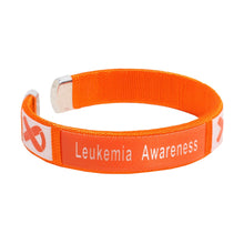 Load image into Gallery viewer, Leukemia Awareness Bangle Bracelets - Fundraising For A Cause