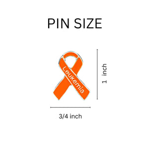 Leukemia Awareness Ribbon Pins - Fundraising For A Cause