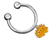 Load image into Gallery viewer, Libertarian Gold Porcupine Key Chains - Fundraising For A Cause