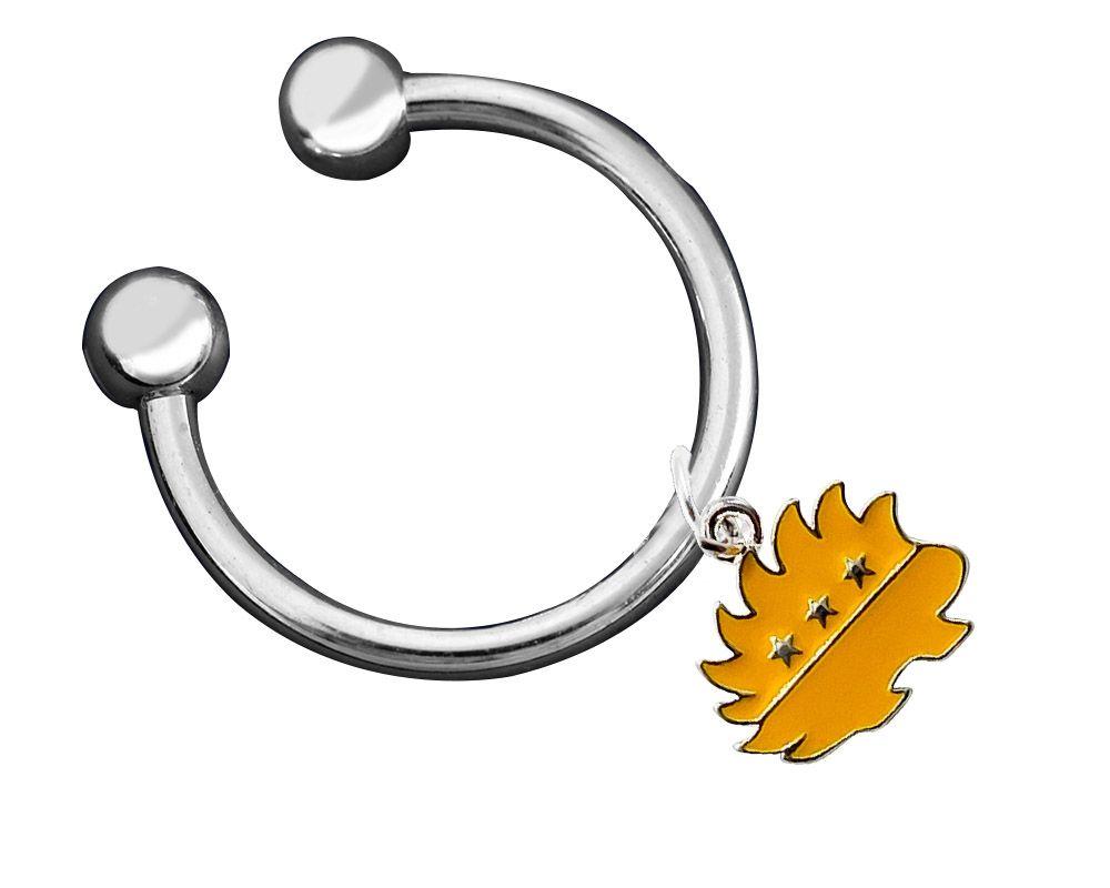 Libertarian Gold Porcupine Key Chains - Fundraising For A Cause