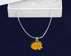 Libertarian Gold Porcupine Necklaces - Fundraising For A Cause