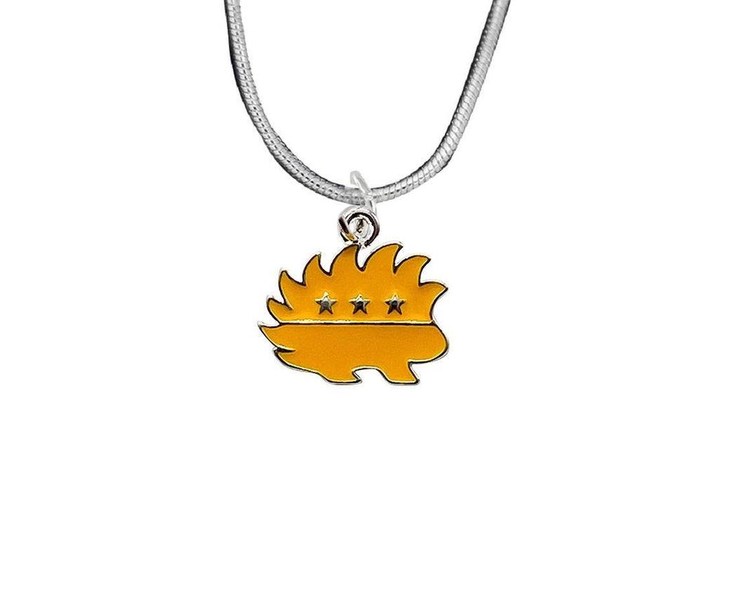 Libertarian Gold Porcupine Necklaces - Fundraising For A Cause