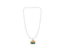 Load image into Gallery viewer, Libertarian Rainbow Porcupine Necklaces - Fundraising For A Cause