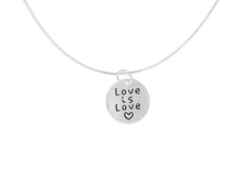 Load image into Gallery viewer, Love Is Love Gay Pride Necklaces - Fundraising For A Cause