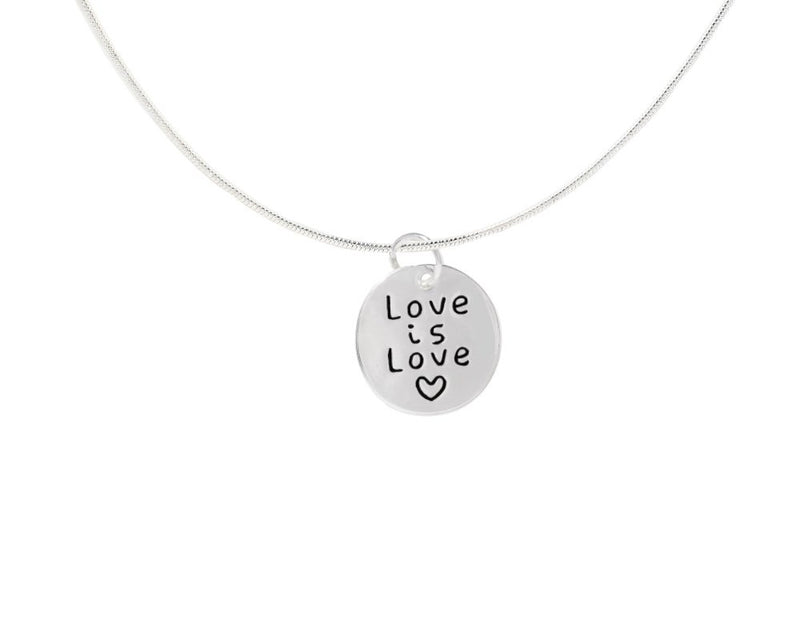 Love Is Love Gay Pride Necklaces - Fundraising For A Cause