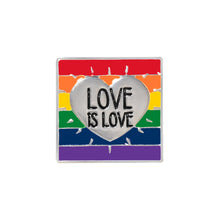Load image into Gallery viewer, Love Is Love Rainbow Pins - Fundraising For A Cause