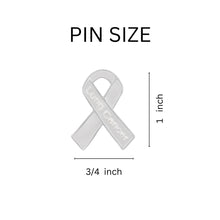 Load image into Gallery viewer, Lung Cancer Awareness Pins - Fundraising For A Cause