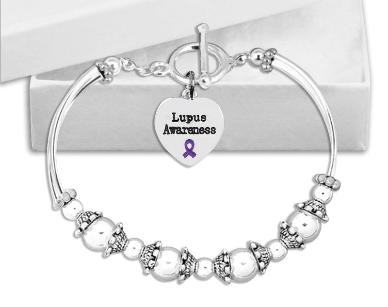 Lupus Awareness Partial Beaded Bracelets - Fundraising For A Cause