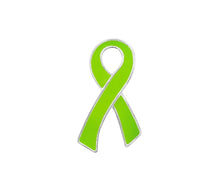 Load image into Gallery viewer, Lyme Disease Lime Green Ribbon Pins - Fundraising For A Cause