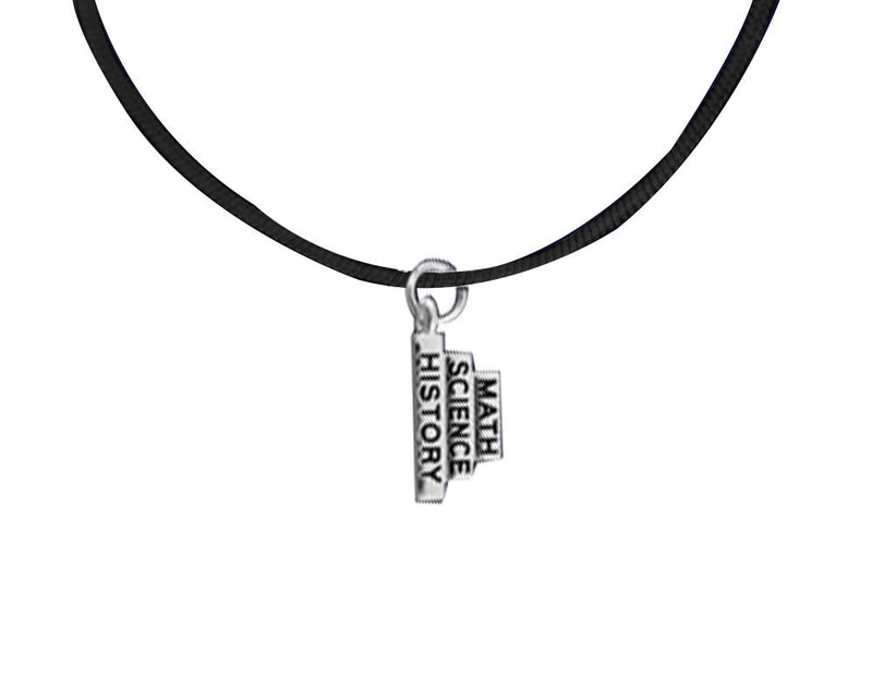 Math Science History Leather Cord Necklaces - Fundraising For A Cause