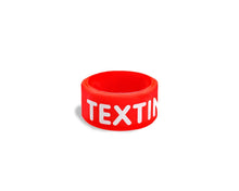 Load image into Gallery viewer, Medium Texting Kills Silicone Ring - Fundraising For A Cause