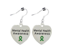 Load image into Gallery viewer, Mental Health Awareness Heart Earrings - Fundraising For A Cause