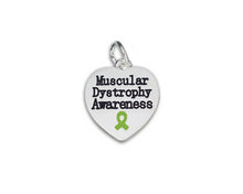 Load image into Gallery viewer, Muscular Dystrophy Awareness Heart Charms - Fundraising For A Cause